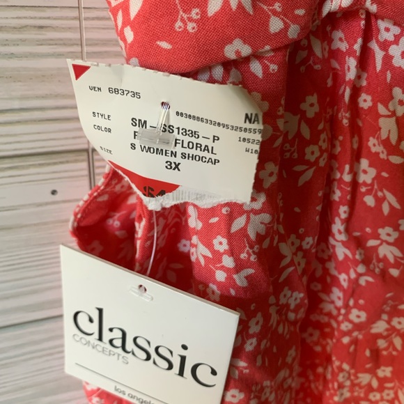 Classic concepts high waisted flowy shorts with Sam material belt - Picture 4 of 5